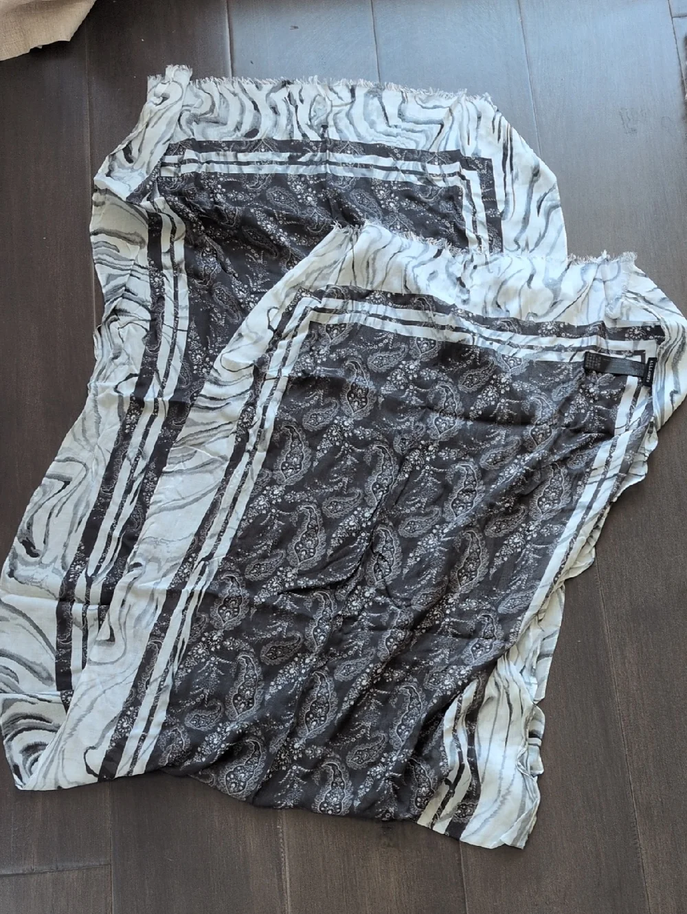 Alexander McQueen, All saints, Harrods Three-Scarf Bundle - Picture 6 of 13